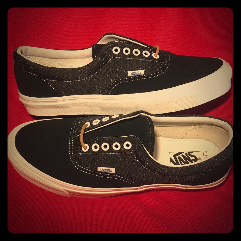 VANS Vault OG Era LX Italian Woven/Suede Black